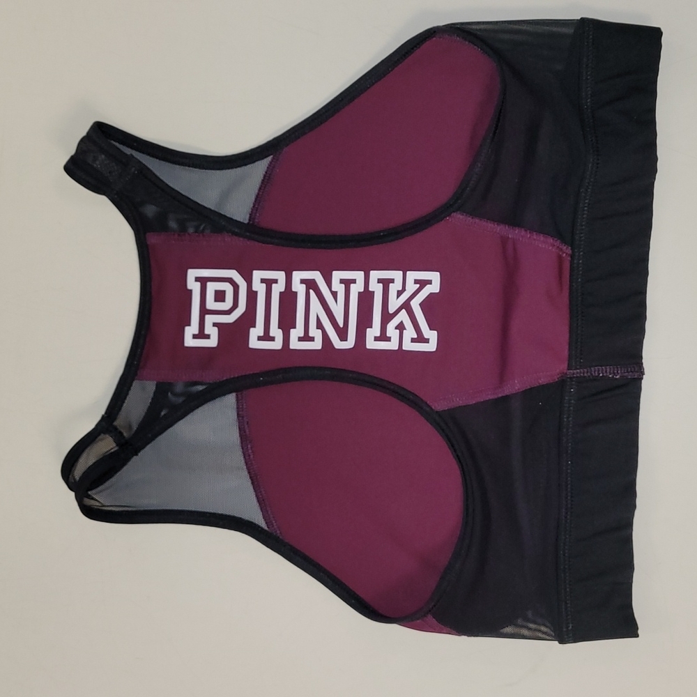 VS PINK unlined sports bra, used, size small
